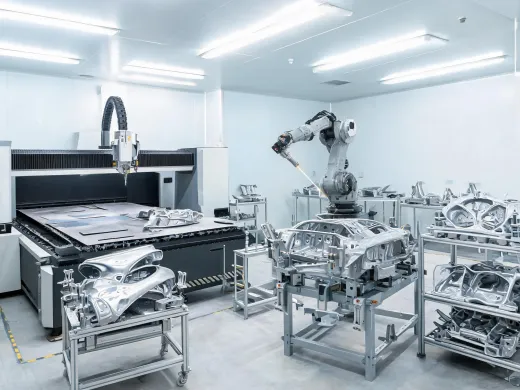 Automotive component laser processing