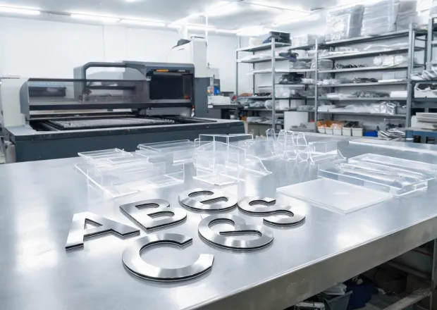 Signage laser application